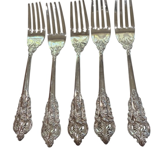 Godinger Other - Godinger Baroque Silver Plated Lot of 5-6 1/2 Inch Salad Forks 1996-2020 Dining